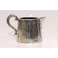 ENGRAVED SHEFFIELD SILVER PLATED TEA SET