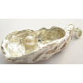 Oyster Pendant. Knysna Oyster with Pearl