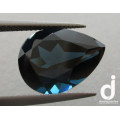 London-blue Blue Topaz. Pear. 11.30ct | 16x12mm (Retail: R6500.00+)