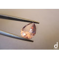 Morganite Nano | Pear-shape | 9x7mm