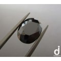 9.85ct | Black Diamond Simulant | Cubic Zirconia | 14x10mm