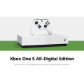 RARE BARGAIN. BRAND NEW XBOX ONE S 1TB ALL DIGITAL INCL 3 GAMES AND 1 CONTROLLER.