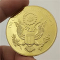 1oz USA Believe Illuminati 24k Gold Coin