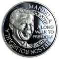 1oz SA Rugby Silver 1995 to 2007 Mandela Medallion