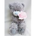 A LARGER TATTY TEDDY  (ME TO YOU) - HOLDING A PRETTY PINK ROSE!!