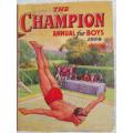 THE CHAMPION ANNUAL FOR BOYS 1954
