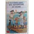 1960 HARDCOVER - THE BOBBSEY TWINS' BIG ADVENTURE AT HOME BY LAURA LEE HOPE!!