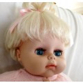 JUST THE SWEETEST 52CM TALL VINTAGE BABY DOLL WITH GORGEOUS BIG OPEN/CLOSE EYES!!
