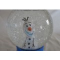 LARGE SNOW GLOBE - OLAF FROM DISNEY'S FROZEN