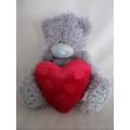 CUTE TATTY TEDDY  (ME TO YOU) HOLDING A RED HEART
