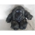 THE CUTEST GORILLA WITH FAUX LEATHER FACE, HANDS, FEET AND CHEST