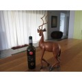 AWESOME LARGE HANDCRAFTED ANTELOPE - LOVELY BACKDROP FOR YOUR POT PLANTS OR VASE OF FLOWERS!