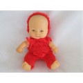 SMALL 16CM TALL COLLECTABLE UNEEDA CHUBBY BABY DOLL