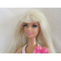 STUNNING MATTEL BARBIE DOLL WITH BANGS AND "REAL" LASHES IN THE CUTEST 1960's STYLE BELL BOTTOMS!
