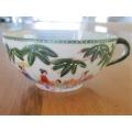 DELICATE, VINTAGE JAPANESE CUP AND SAUCER