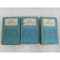 1953 HARD COVERS PLUS DUST COVERS - COMPLETE SET OF THREE VOLUMES OF THE DIARY OF SAMUEL PEPYS