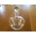 BEAUTIFUL LEERDAM GLASS DECANTER WITH STOPPER - MADE IN HOLLAND