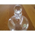 BEAUTIFUL LEERDAM GLASS DECANTER WITH STOPPER - MADE IN HOLLAND