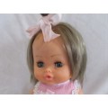 A LOVELY VINTAGE DOLL WITH THE SWEETEST FACE AND SEPARATE TOES!