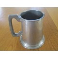VINTAGE 1950`s EXCALIBUR S.A. UNION PEWTER TANKARD ENGRAVED `HENRY`