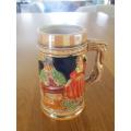 A HAND PAINTED GERMAN STEIN
