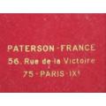 RELISTED - A BOX OF VINTAGE PATERSON-FRANCE CARBON PAPER - BLACK - 140 SHEETS