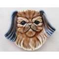 VERY RARE VINTAGE WADE, ENGLAND PEKINGESE PIN DISH