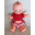 FOR ELIWAR 4960 ONLY - ADORABLE LARGE ROSY-CHEEKED VINTAGE KEWPIE - 39CM TALL