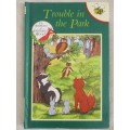 1994 HARD COVER BUZZ BOOK - THE ANIMALS OF FARTHING WOOD -  TROUBLE IN THE PARK  - GREAT CONDITION