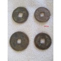 SHIPWRECK SALVAGE? SIXTEEN VERY OLD/ANCIENT? CHINESE COINS - BATCH TWO