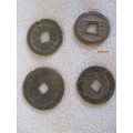 SHIPWRECK SALVAGE? SIXTEEN VERY OLD/ANCIENT? CHINESE COINS - BATCH TWO