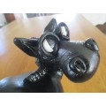 HAND MADE IN SOUTH AFRICA - A  LARGE GOOFY BLACK HORSE!!
