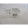 NGWENYA GLASS ANTEATER/AARDVARK -GREAT CONDITION - JUST DIFFICULT TO PHOTOGRAPH