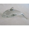 NGWENYA GLASS DOLPHIN - GREAT CONDITION - JUST DIFFICULT TO PHOTOGRAPH
