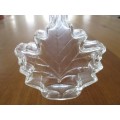 PRETTY AND UNUSUAL -  CANADIAN MAPLE LEAF SHAPED BOTTLE