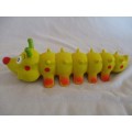 TO ADD TO A COLLECTION OR KEEP A PUP AMUSED FOR HOURS - SQUEEKY RUBBER CATERPILLAR