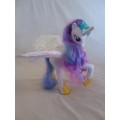 A MAGICAL LARGE SIZE GENUINE HASBRO PEGASUS UNICORN PONY - WINGS LIGHT UP AND SHE TALKS AND GIGGLES!