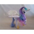 A MAGICAL LARGE SIZE GENUINE HASBRO PEGASUS UNICORN PONY - WINGS LIGHT UP AND SHE TALKS AND GIGGLES!