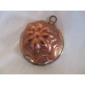 FOR CONTESSA ONLY - A SET OF THREE COLLECTABLE ANTIQUE COPPER JELLY MOULDS