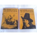 1969 - REMBRANDT AS AN ETCHER  - COMPLETE SET OF TWO VOLUMES - HARD COVERS WITH DUST COVERS