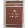 1965 HARD COVER PLUS DUST COVER - THE SOCIAL SYSTEM OF THE ZULUS BY EILEEN JENSEN KRIGE
