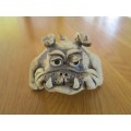 COLLECTABLE BULLDOG - SIGNED BY ARTIST