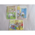 THREE 1995 SALLY MITCHELL, ENGLAND `TOTALLY HOPELESS` HUMOROUS GREETING CARDS - STILL SEALED