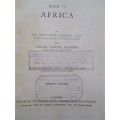 1926 - EXTREMELY RARE 1ST EDITION - ADVENTURES OF EXPLORATION BOOK IV AFRICA - PUBLISHER`S SPECIMEN