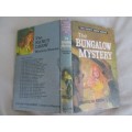 1972 HARD COVER - ONE IN THE NANCY DREW SERIES - THE BUNGALOW MYSTERY BY CAROLYN KEENE
