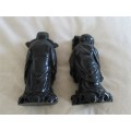 TWO DETAILED RESIN FIGURINES OF CHINESE IMMORTALS
