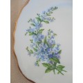 COLCLOUGH `FORGET-ME-NOT` SIDE/CAKE PLATE