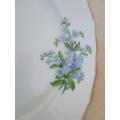 COLCLOUGH `FORGET-ME-NOT` SIDE/CAKE PLATE