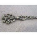 A VERY RARE, UNIQUE, ORNATE VINTAGE ITALIAN SPOON/MINIATURE SCOOP FOR YOUR COLLECTION