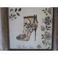 A QUIRKY PICTURE OF DECORATIVE SHOE